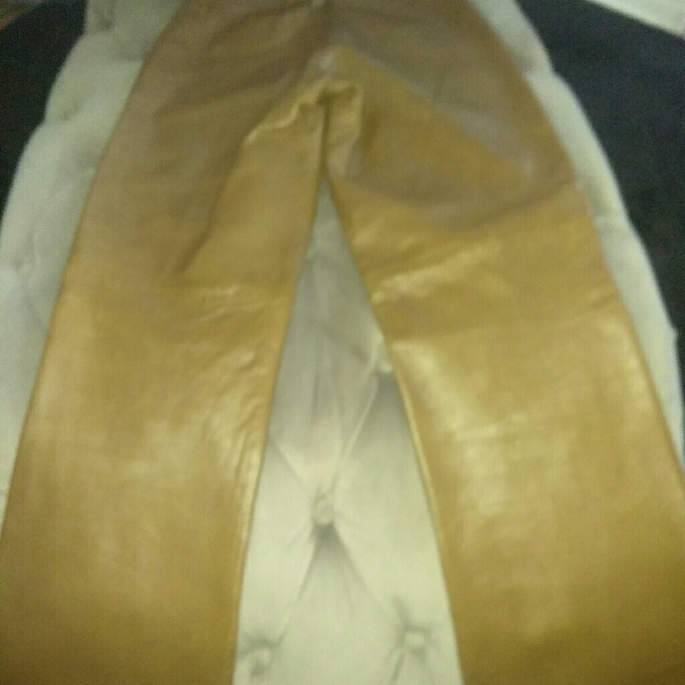 Leather pants